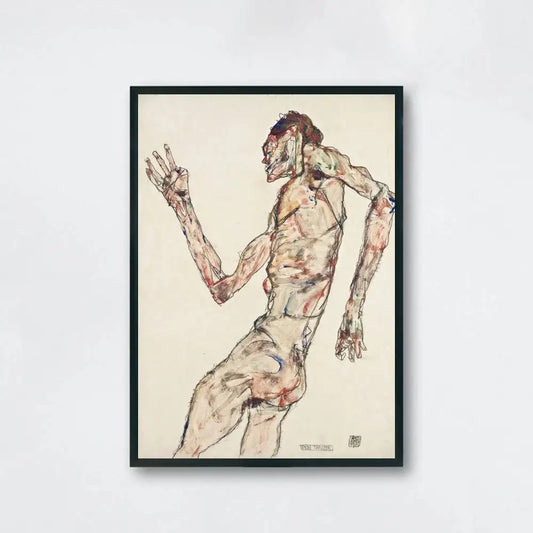 Stampa su tela da intelaiare — Homage to Schiele