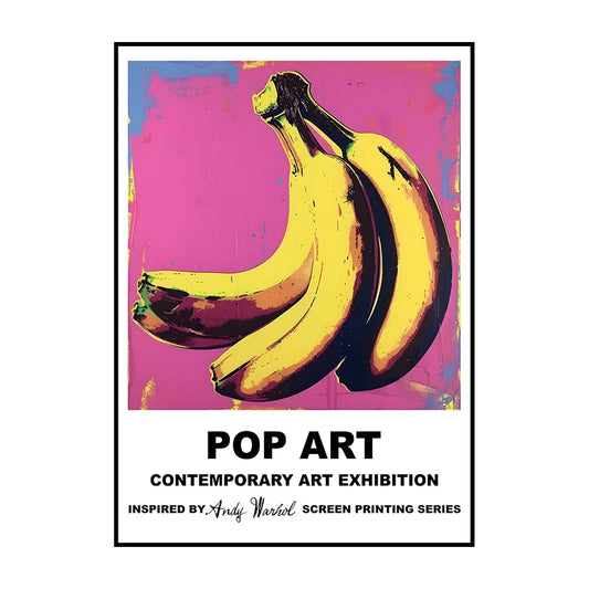 Stampa su tela da intelaiare — Frutta Pop Art