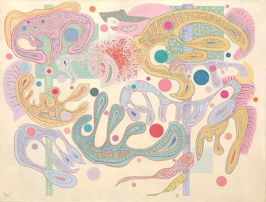 Stampa su tela da intelaiare — Homage to Kandinsky