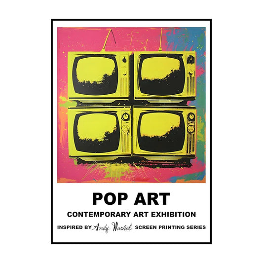 Stampa su tela da intelaiare — Frutta Pop Art