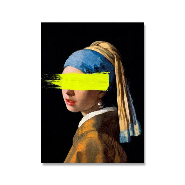 Stampa su tela da intelaiare — Homage to Mona Lisa