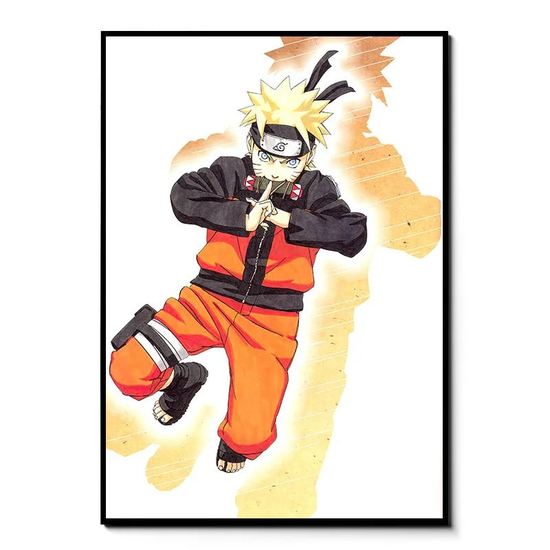 Stampa su tela da intelaiare — Homage to Naruto