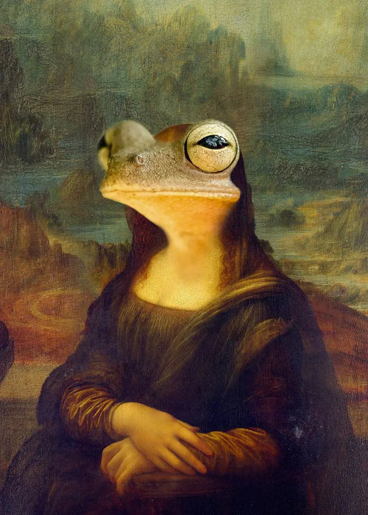 Stampa su tela da intelaiare — Homage to Mona Lisa