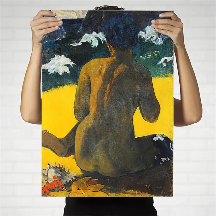 Stampa su tela da intelaiare — Homage to Gauguin