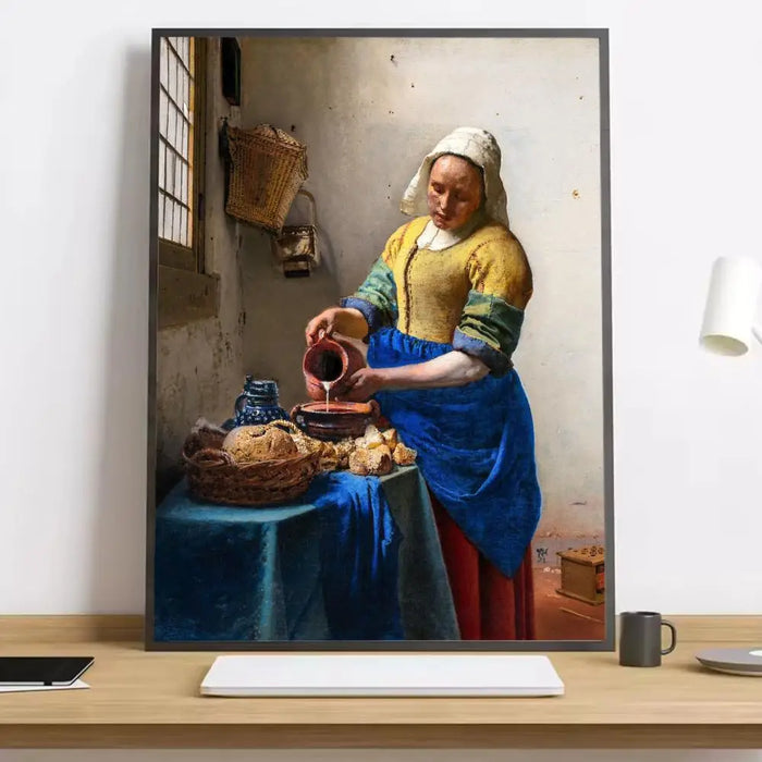 Stampa su tela da intelaiare — Homage to Vermeer