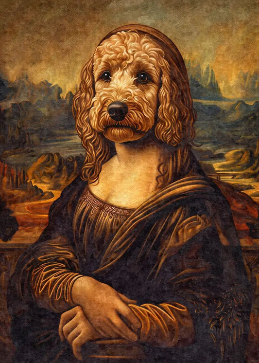 Stampa su tela da intelaiare — Homage to Mona Lisa