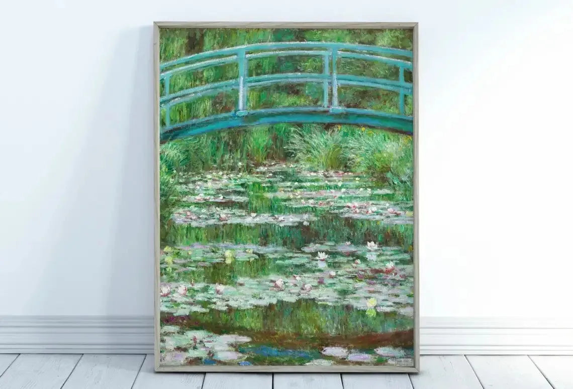 Stampa su tela da intelaiare — Homage to Monet