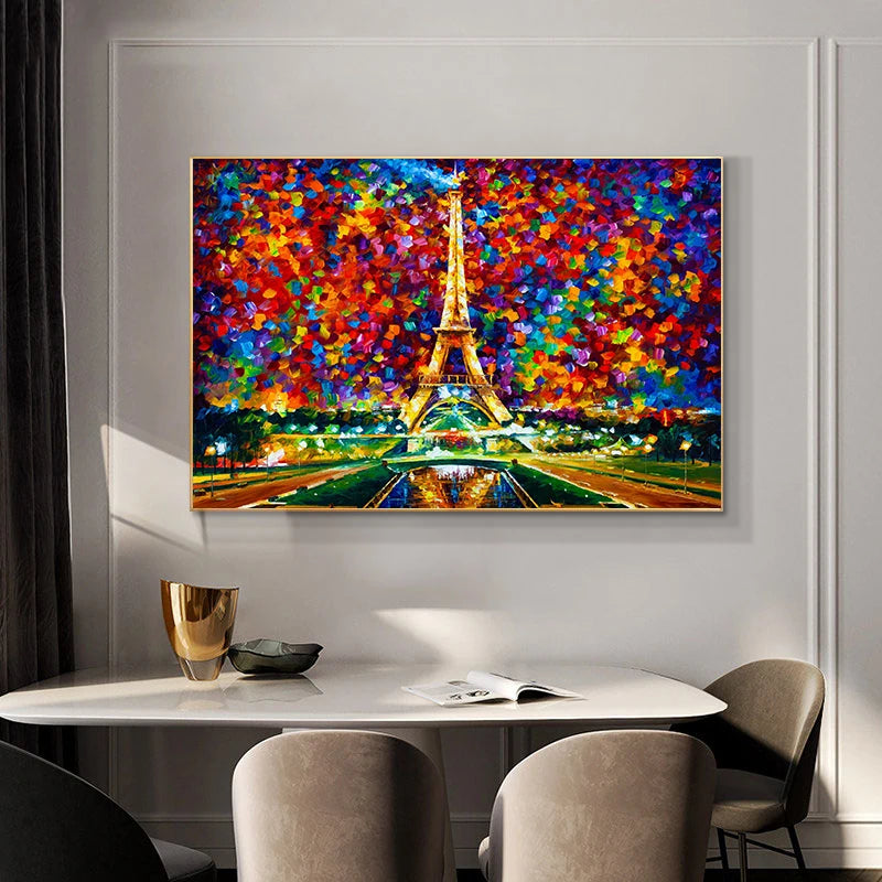 Stampa su tela da intelaiare — Torre Eiffel