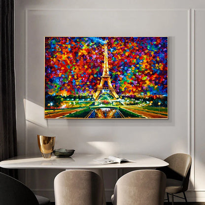 Stampa su tela da intelaiare — Torre Eiffel