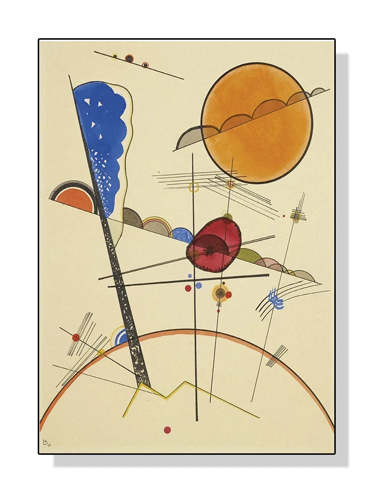 Stampa su tela da intelaiare — Homage to Kandinsky