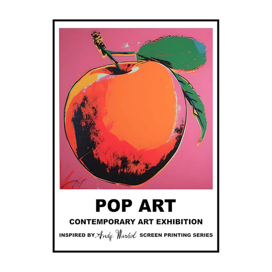Stampa su tela da intelaiare — Frutta Pop Art