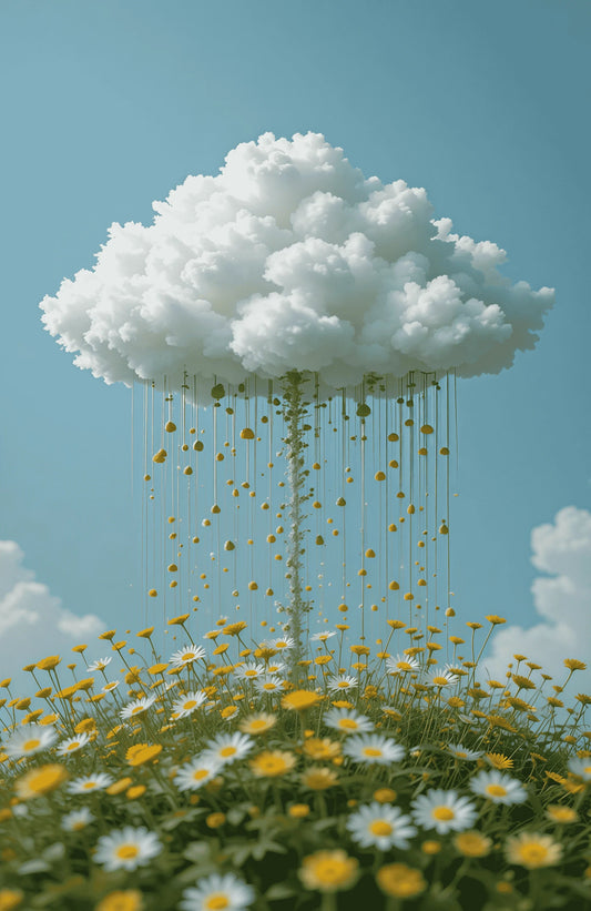 Stampa su tela da intelaiare — Fiori Colorati