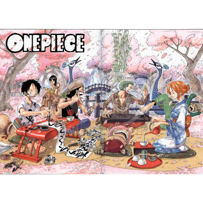 Stampa su tela da intelaiare — Homage to One Piece