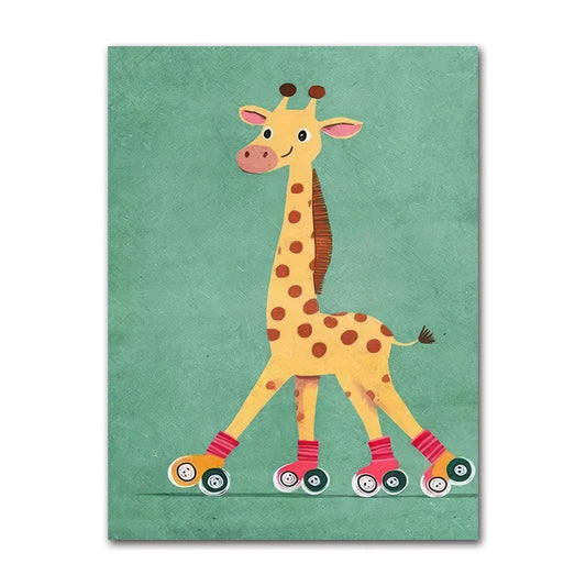 Stampa su tela da intelaiare — Animali per Bimbi