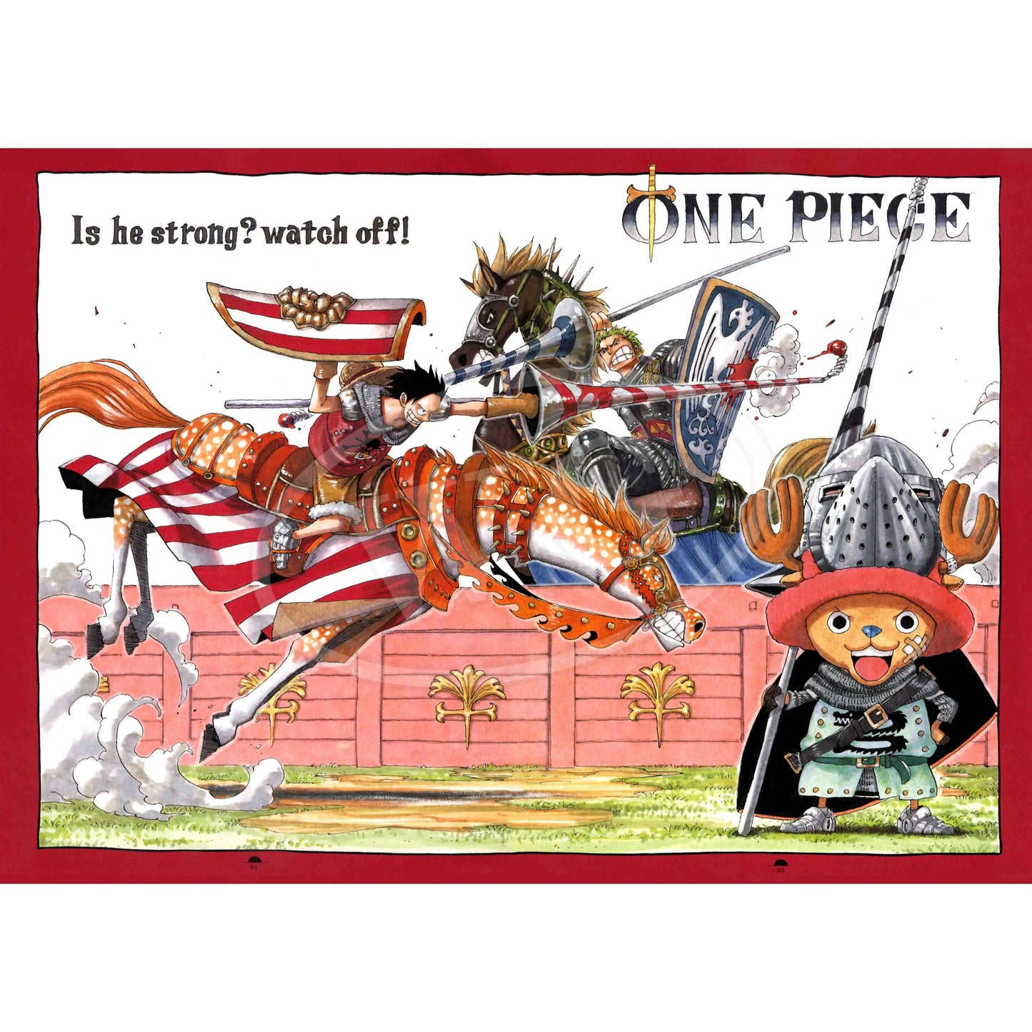 Stampa su tela da intelaiare — Homage to One Piece