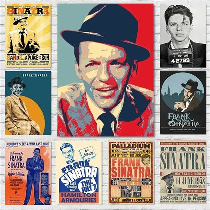 Stampa su tela da intelaiare — Homage to Sinatra