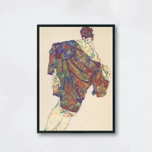 Stampa su tela da intelaiare — Homage to Schiele