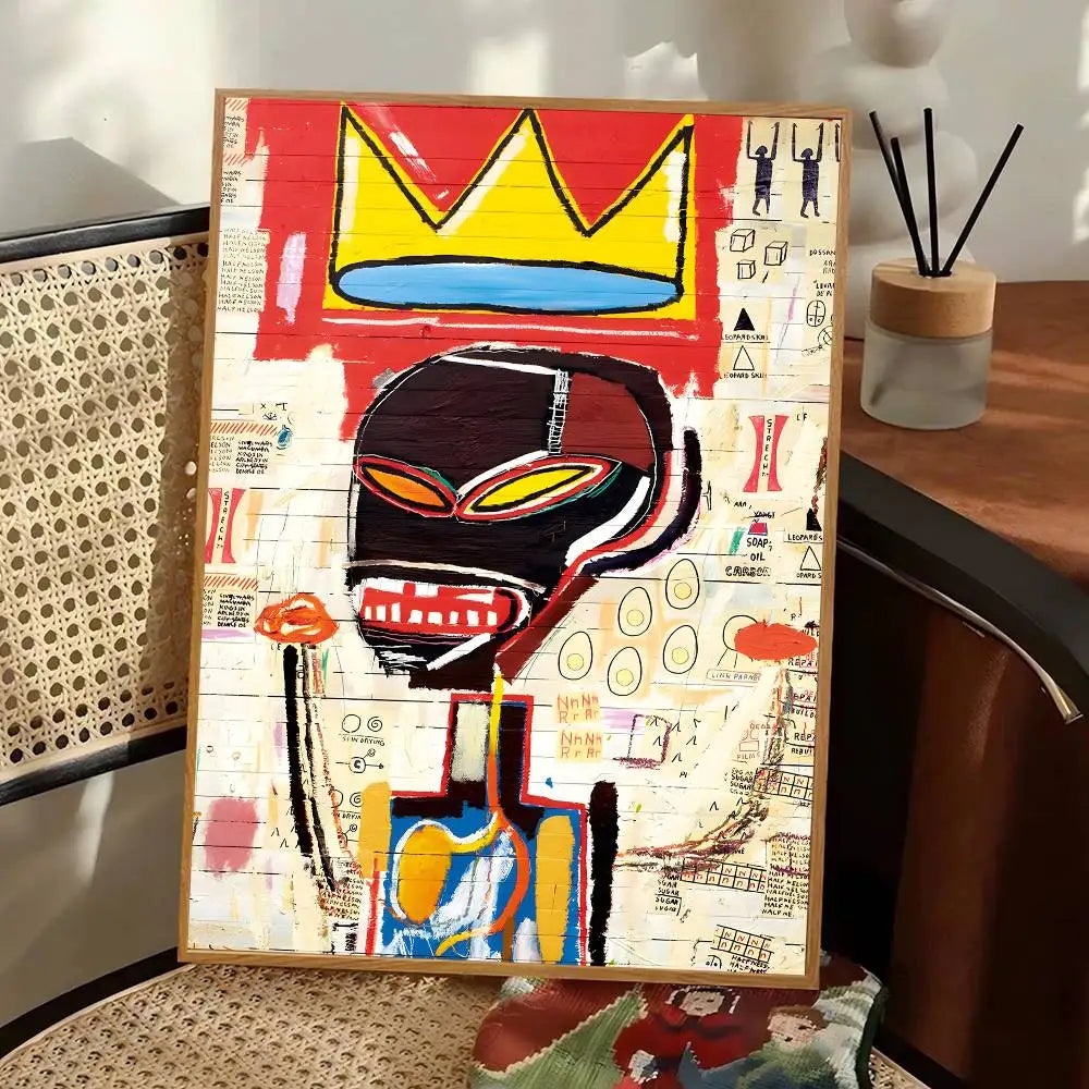 Stampa su tela da intelaiare — Homage to Basquiat