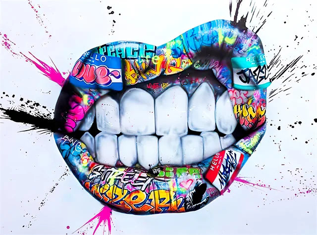 Stampa su tela da intelaiare — Homage to Banksy