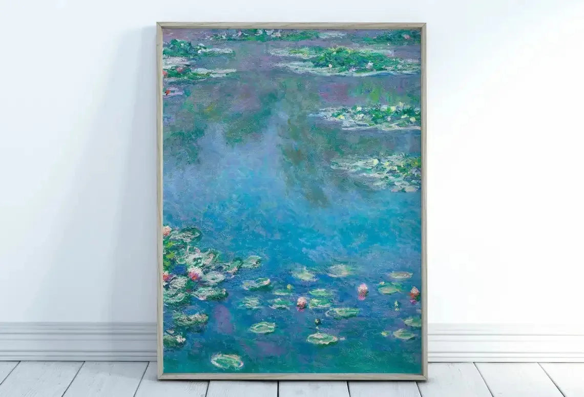 Stampa su tela da intelaiare — Homage to Monet