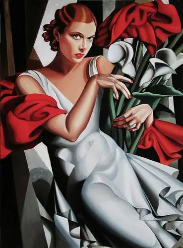 Stampa su tela da intelaiare — Homage to Lempicka