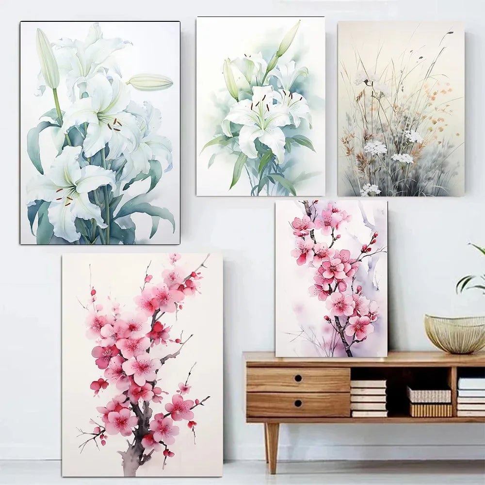 Stampa su tela da intelaiare — Fiori d’Inchiostro