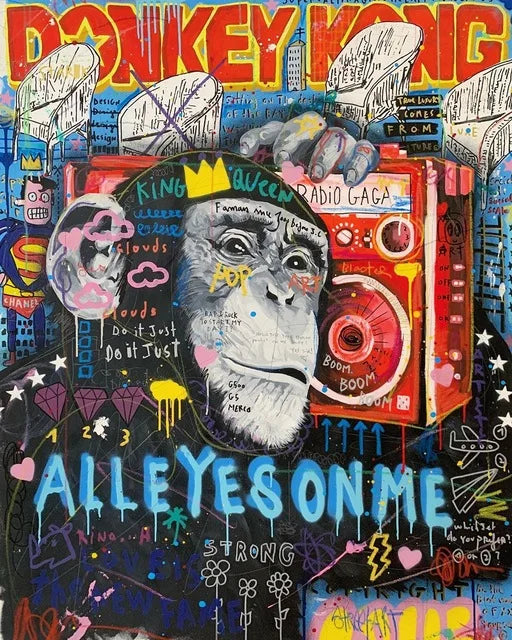 Stampa su tela da intelaiare — Street Art