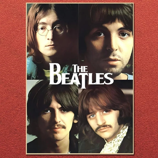 Stampa su tela da intelaiare — Homage to The Beatles