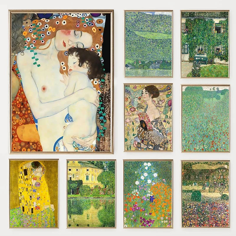 Stampa su tela da intelaiare — Homage to Klimt