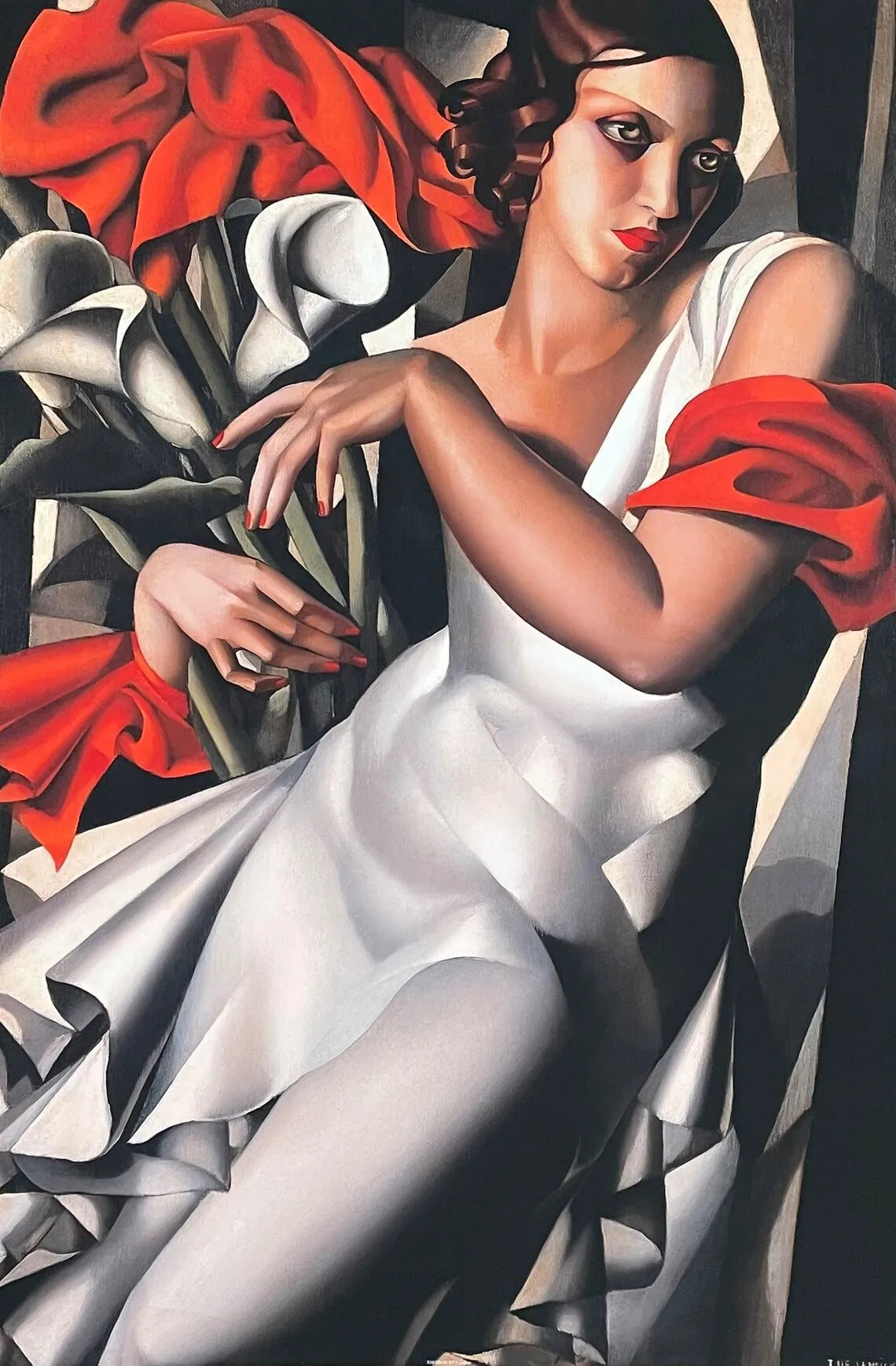 Stampa su tela da intelaiare — Homage to Lempicka
