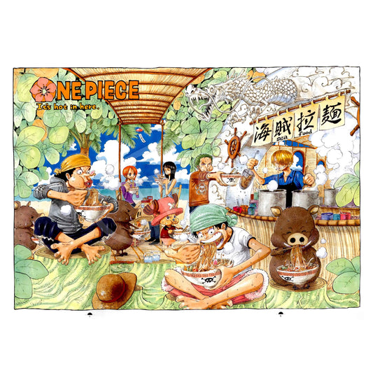 Stampa su tela da intelaiare — Homage to One Piece