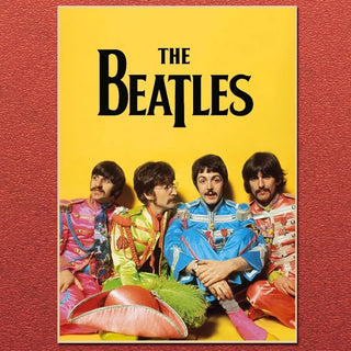 Stampa su tela da intelaiare — Homage to The Beatles