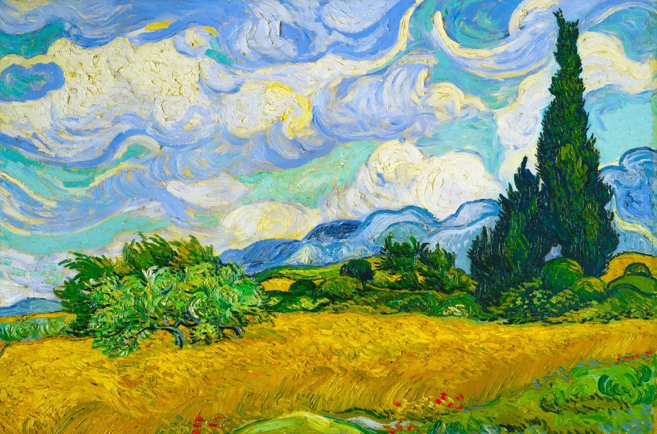 Stampa su tela da intelaiare — Homage to Van Gogh