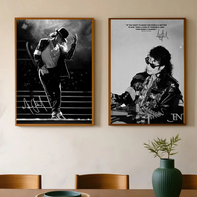 Stampa su tela da intelaiare — Homage to Michael Jackson
