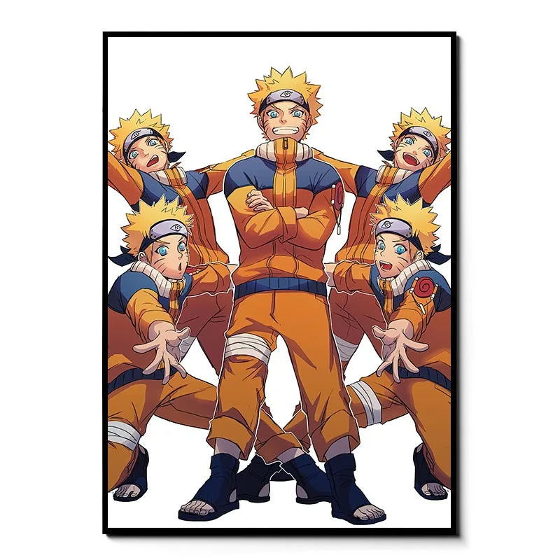 Stampa su tela da intelaiare — Homage to Naruto