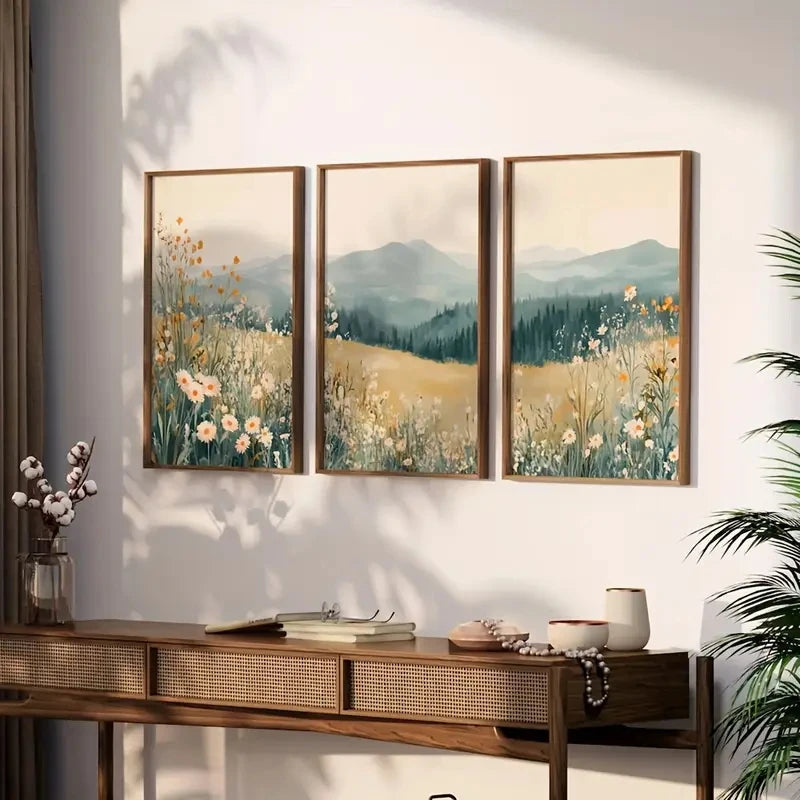 Stampa su tela da intelaiare — Fiori di Montagna