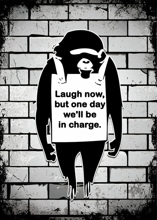 Stampa su tela da intelaiare — Homage to Banksy
