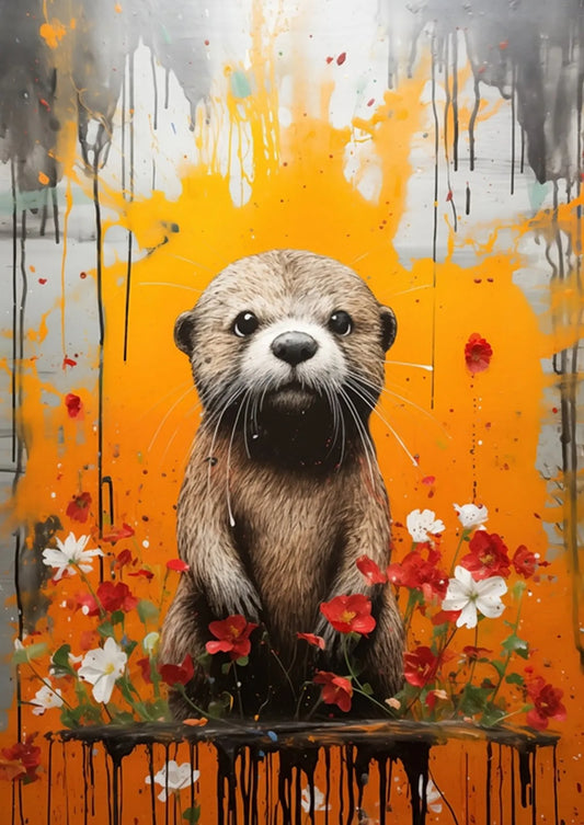 Stampa su tela da intelaiare — Homage to Banksy