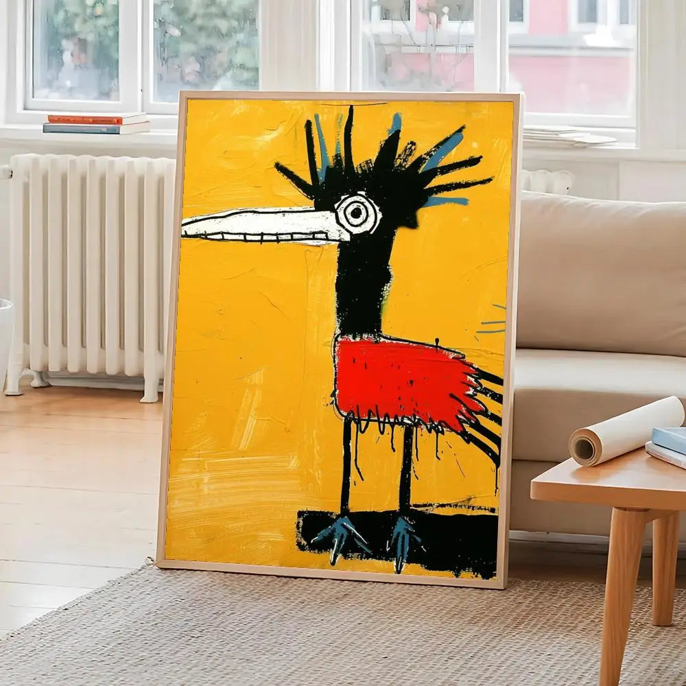 Stampa su tela da intelaiare — Homage to Basquiat
