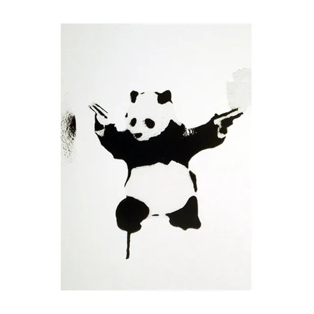 Stampa su tela da intelaiare — Homage to Banksy