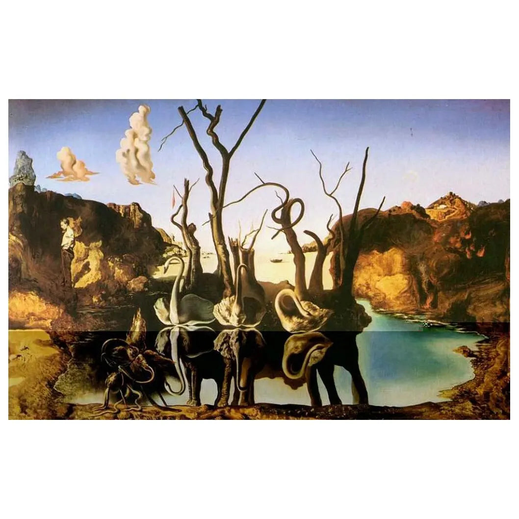 Stampa su tela da intelaiare — Homage to Dalì