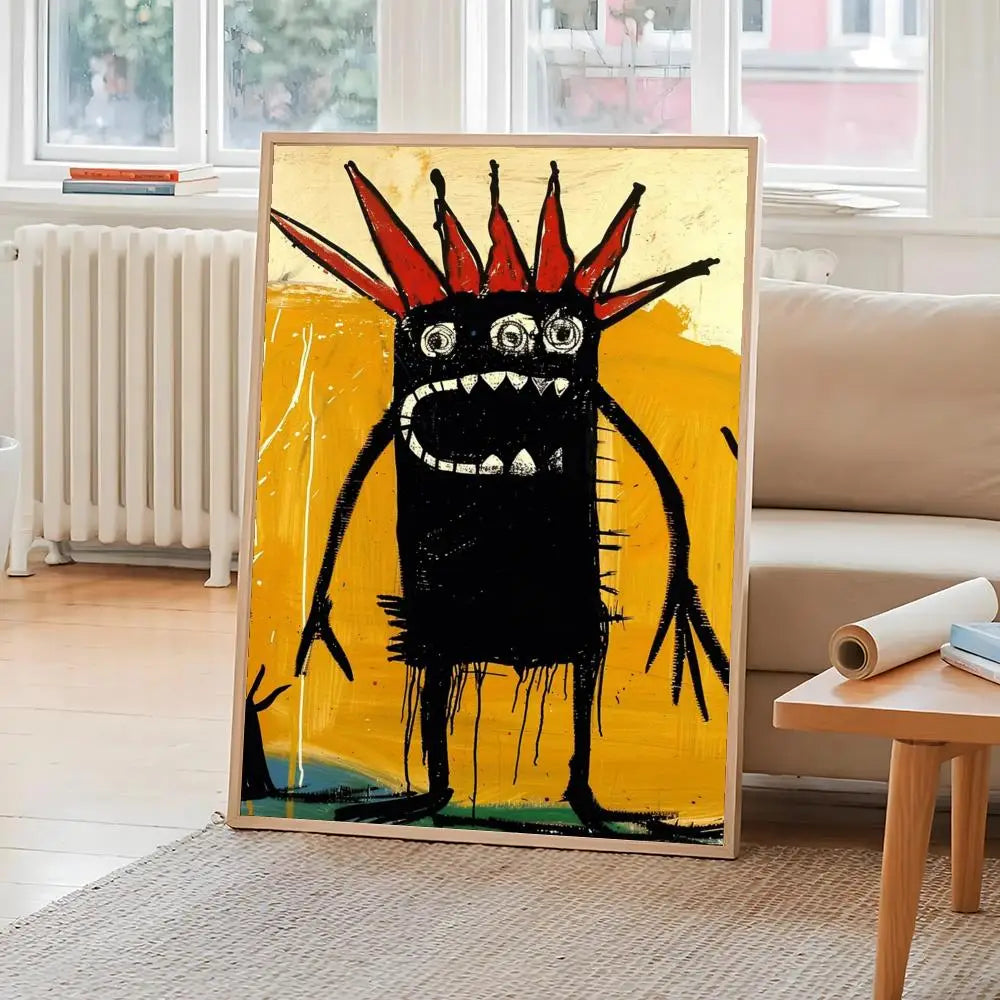 Stampa su tela da intelaiare — Homage to Basquiat