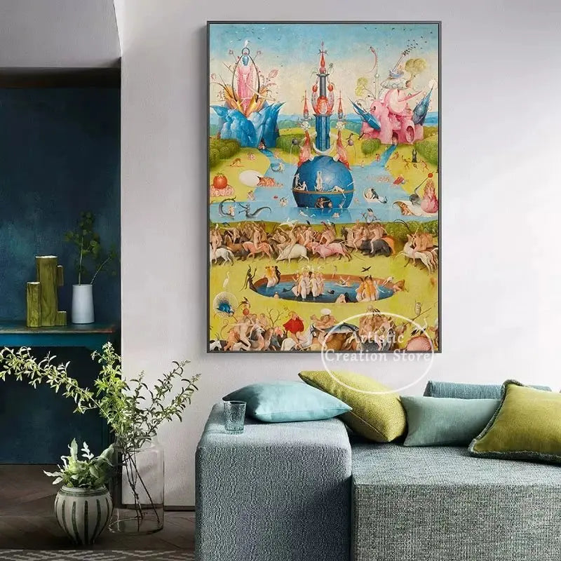 Stampa su tela da intelaiare — Homage to Bosch