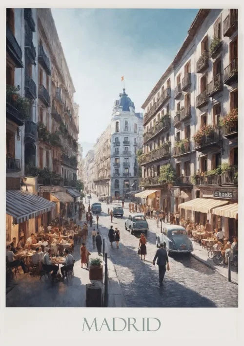 Stampa su tela da intelaiare — Spagna