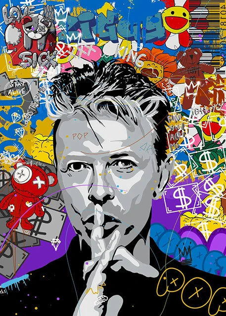 Stampa su tela da intelaiare — Homage to Scarface