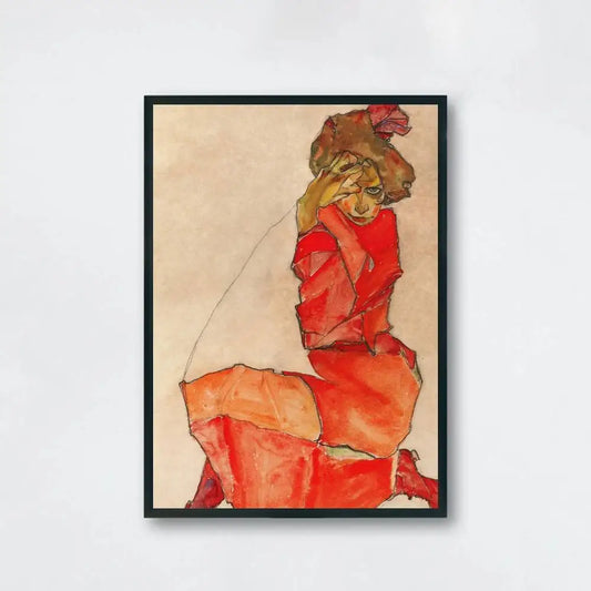 Stampa su tela da intelaiare — Homage to Schiele