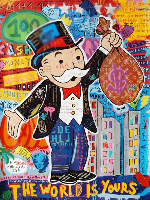 Stampa su tela da intelaiare — Street Art