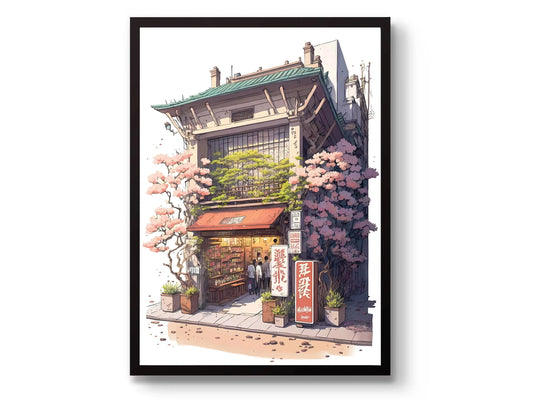 Stampa su tela da intelaiare — Ramen di Tokyo