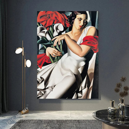 Stampa su tela da intelaiare — Homage to Lempicka