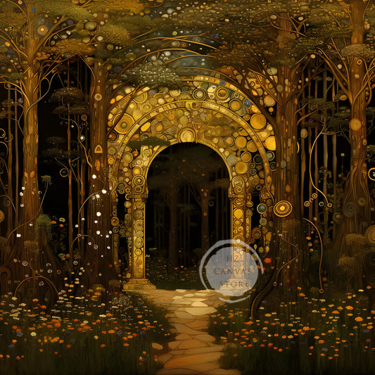 Stampa su tela da intelaiare — Homage to Klimt